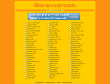 Tablet Screenshot of mon-annuaire.com